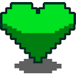green heart Slack emoji