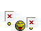 red xs Slack emoji