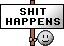 shit happens Slack emoji