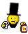 abraham lincoln popcorn Slack emoji
