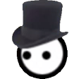 top hat Slack emoji