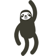 hi sloth Slack emoji