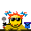 girl sand Slack emoji