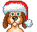 xmas dog Slack emoji