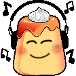 jammin pudding Slack emoji