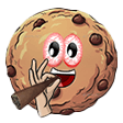 lit cookie Slack emoji