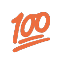 blob 100 Slack emoji
