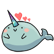 narwhal Slack emoji