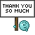thank you so much Slack emoji