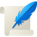quill scroll Slack emoji