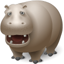 hippopotamus Slack emoji