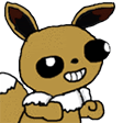 excited eevee Slack emoji