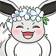 eevee shiny happy Slack emoji