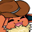 flareon cowboy Slack emoji