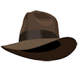 indiana jones hat Slack emoji