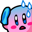kirby sweat Slack emoji