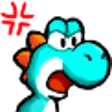yoshi rage Slack emoji