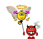 devil capture angel Slack emoji