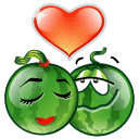 watermelon love Slack emoji