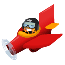 airplane Slack emoji