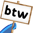 btw Slack emoji
