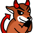 evil fox Slack emoji