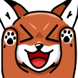 fox hype Slack emoji