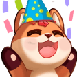 fox bday Slack emoji