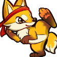 karate fox Slack emoji
