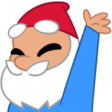 gnome hi Slack emoji