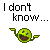 i dont know Slack emoji