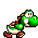 yoshi run Slack emoji