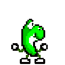 yoshi dance Slack emoji
