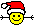 xmas waving Slack emoji