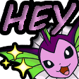 vaporeon shiny hey Slack emoji