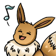 eevee sing Slack emoji