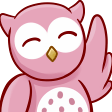 owl wave Slack emoji
