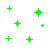 green sparkles Slack emoji