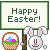 happy easter Slack emoji
