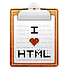 i heart html Slack emoji
