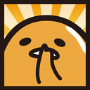 gudetama picking nose Slack emoji