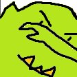 orc dab Slack emoji