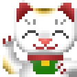 lucky cat Slack emoji