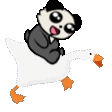 goose panda Slack emoji