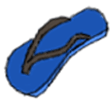 flip flop Slack emoji