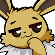 eevee smug Slack emoji
