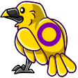 intersex crow Slack emoji