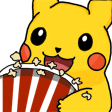 pika popcorn Slack emoji