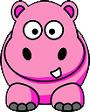hippo pink Slack emoji