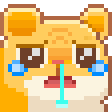 hamster cry Slack emoji